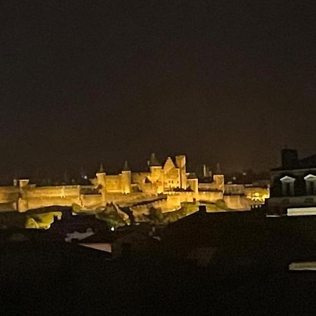 Le Jaffa Vue Sur La Cite Appartement Carcassonne Buitenkant foto